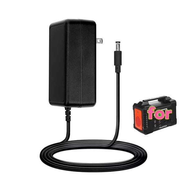 Adapter compatible with FlashFish E200 200W Portable Power Station FlashFish 40800mAh...