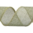 thumbnail image 3 of Joycrosso Burlap Wired Edge Ribbon 1.5 inch x 10 Yards, Spring Moss, Ideal for Crafting, Gift Wrapping, Wreath, Christmas Tree, and Rustic Wedding Decorations, 3 of 4