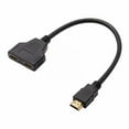 thumbnail image 1 of Câble Répartiteur HDMI - 1 à 2 Voies, 30cm, pour Lecteurs HDTV/PS3/DVD, 1 of 2