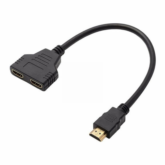 HDMI Splitter Cable - 1 to 2 Way, 30cm, for HDTV/PS3/DVD Players
