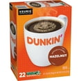 thumbnail image 6 of Dunkin’ Hazelnut Artificially Flavored Coffee, Keurig K Cup Pods, 22 Count Box, 6 of 14
