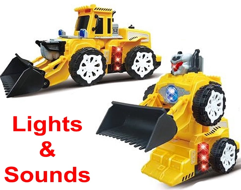 bulldozer monster truck toy