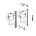 thumbnail image 3 of TIMIFIS Nut Cracker Kitchen Wall Mounted Non Perforated Flat Bottomed Pot Storage Rack Household Cutting Board Storage Rack Strong Suction Cup Pot Cover Rack Kitchen Gadgets, 3 of 8