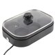 thumbnail image 2 of 6 Hole Egg Frying Pan Nonstick Breakfast Pot Multifunctional Breakfast Maker Hamburger Machine With Pot Cover, 2 of 4