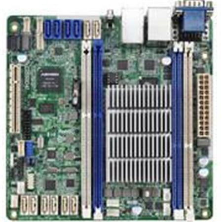 ASRock C2550D4I Intel Avoton C2550 2.4GHz- DDR3- SATA3- V&2GbE- Mini-ITX Motherboard & CPU