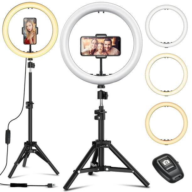 mesh gips stoom Selfie Ring Light with Black Tripod Stand 10-inch Dimmable Desktop Ringlight  with DIY Ports, Circle Light LED Camera Lighting for Live Stream /Makeup,  Compatible with iPhone Android - Walmart.com