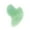 Guasha-Green, variant on Aliver Gua Sha Tool for Face, Natural Jade Guasha Tool for Face & Eye, for Puffiness Reducing & Jawline Sculpting, Face Massager, Relaxation and Reduce Puffiness, Green