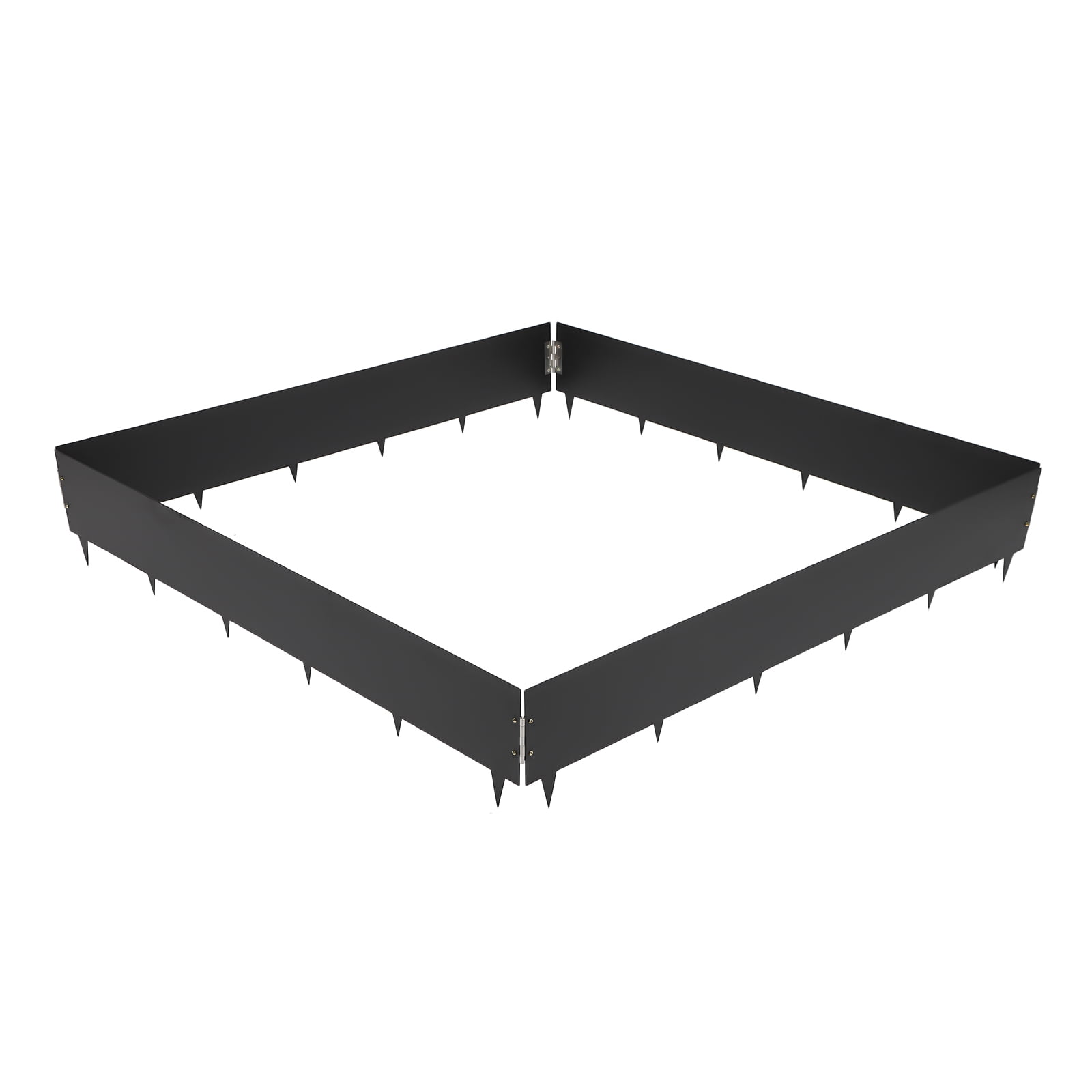Steel Landscape Edging ,4pcs 40 inch Length, 8.4 inch Depth Yard Landscaping Fence Liner Lawn Edge Barrier for Landscaping Lawn Garden Metal Edging,Decorative Lawn Landscape Panels Elements