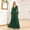 Green, variant on Miluxas Wedding Guest Clothing for Women Elegant Women Shiny Long Dress Casual Fashion Cocktail Evening Dress Skinny Party Dress Prom Gown Navy 10(XL)