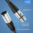 thumbnail image 4 of 1 Set/20PCS XLR 3 Pin Connector Male and Female Solder Type Microphone Line Plug, 4 of 5