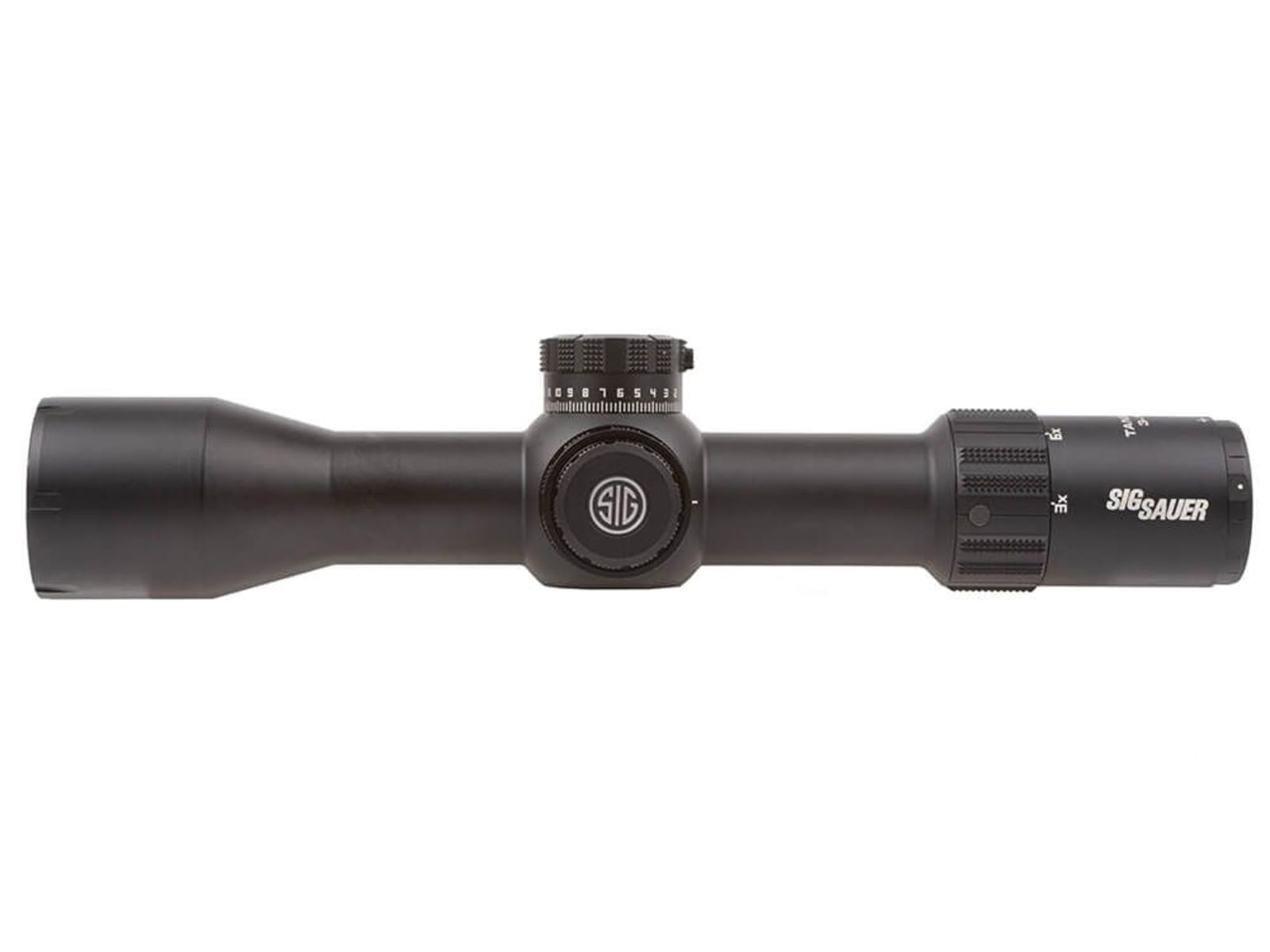 SIG SAUER Tango-DMR 3-18x44mm 34mm Tube First Focal Plane Rifle Scope, Black, MR