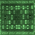 thumbnail image 1 of Ahgly Company Indoor Square Persian Emerald Green Traditional Area Rugs, 7' Square, 1 of 4