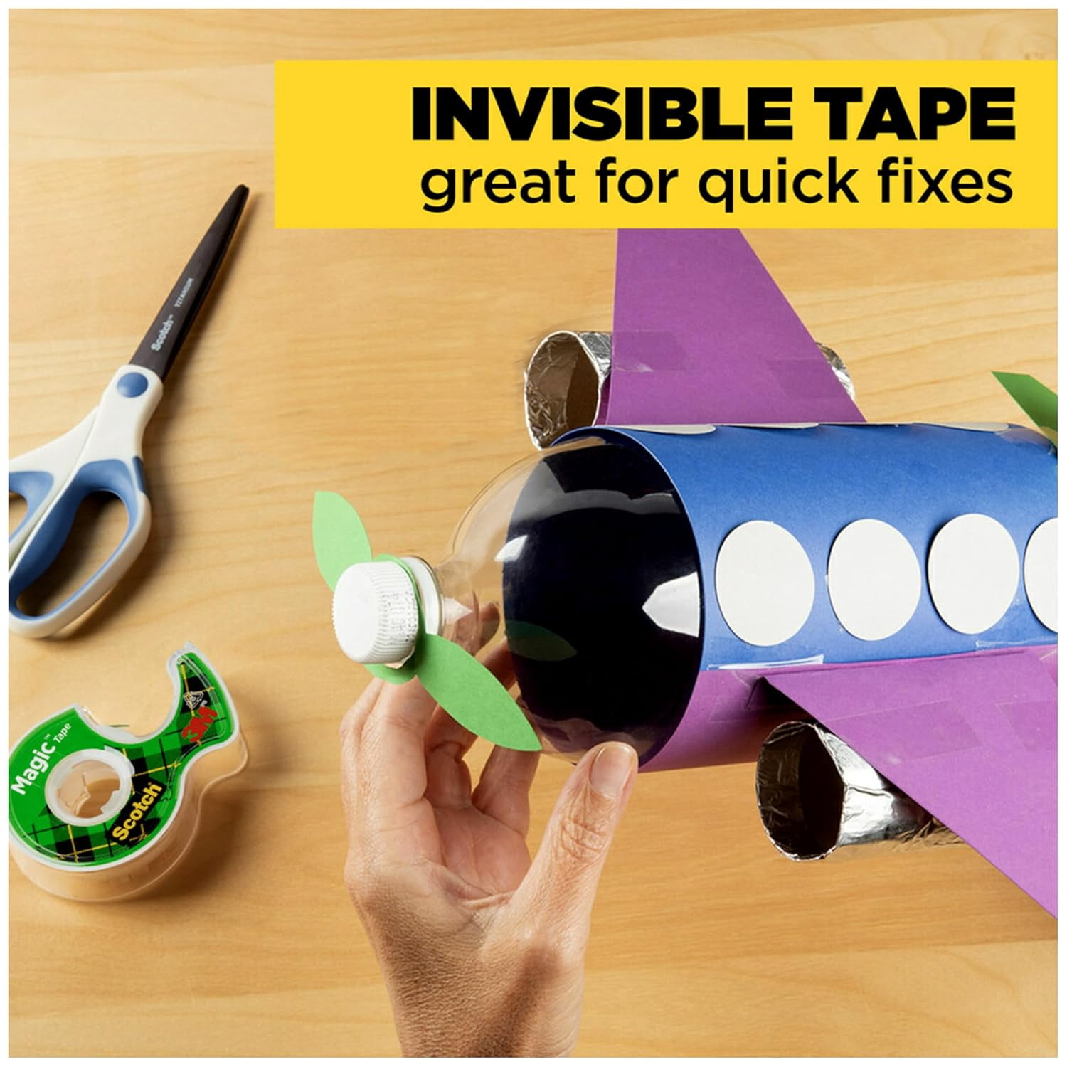 Scotch Magic Tape Rolls, Size: 3/4 X 300 Inches - 3 Ea, 6 Pack