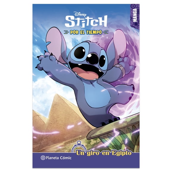 Stitch Por el Tiempo Un Giro en Egipto Planeta Comics Libro de bolsillo 1ra edicion