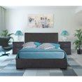 thumbnail image 3 of Camden Isle Home Modern Hindes Gray Full Platform Bed, 3 of 3