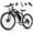 26'' Black Red, variant on 26" Electric Bike for Adults, ebike 750W Peak Power Motor, 20MPH 35Miles Electric Mountain Bike with 432Wh 12Ah Removable Battery, 7-Speed,UL 2849