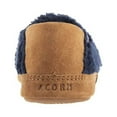 thumbnail image 5 of Acorn A20132NPCWXL Women's Moc II Navy Popcorn Slippers, X-Large, 5 of 5