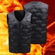 thumbnail image 4 of Algodón Con Cuello En V Para Hombre, Chaleco De Plumón Con Control De Temperatura De Tres Velocidades, 10 Zonas De Calefacción, Ropa De Algodón Con Calefacción Scienceny HA047109-06, 4 of 6