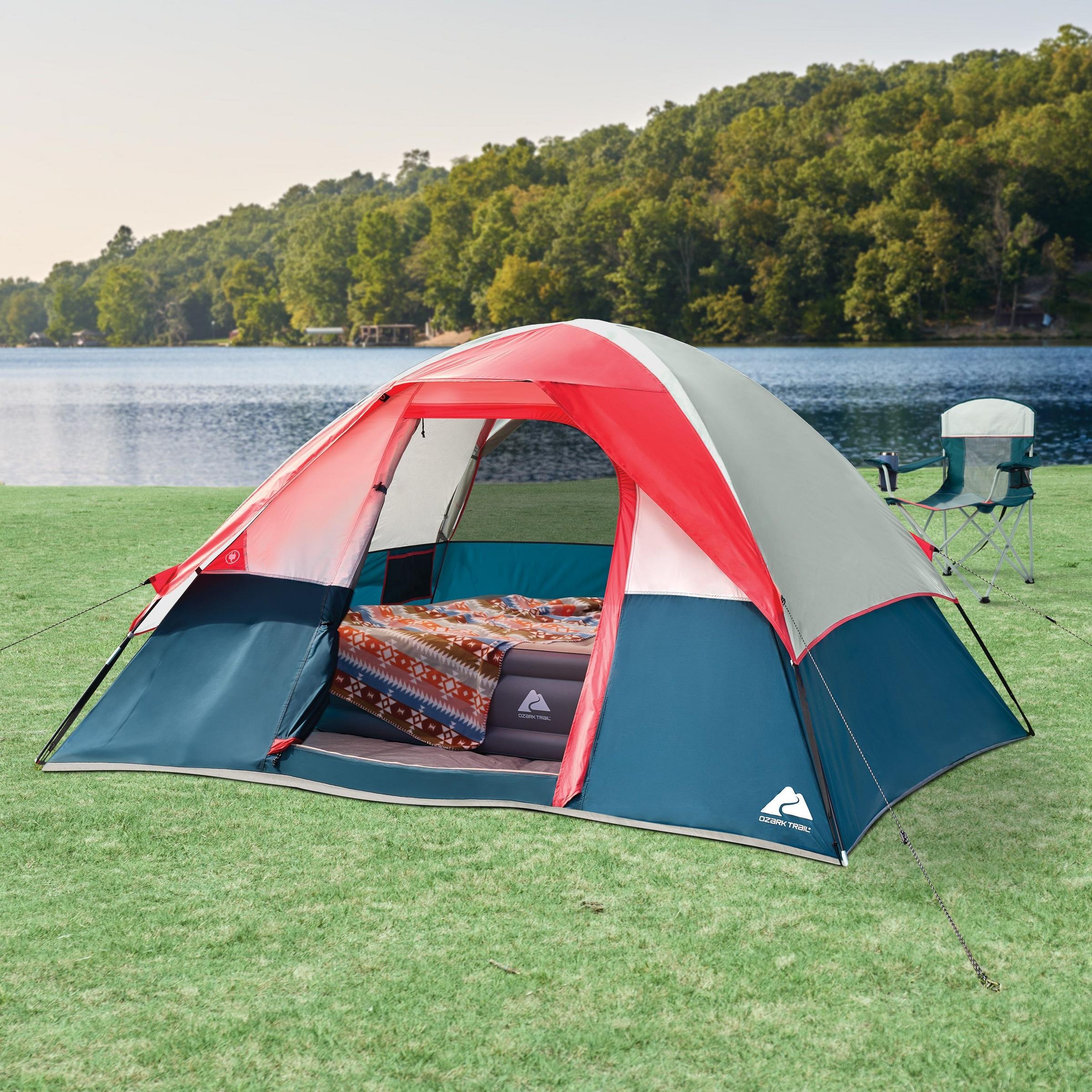 Carpa Familiar Tipo Domo para 5 Personas, 9 pies x 8 pies 3