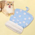 thumbnail image 1 of Cat de dibujos animados de dibujos animados túneles de túnel funnel amable nido de gato suave plush bed cueva sack para gatos suministros de mascotas, 1 of 6