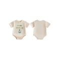 thumbnail image 2 of BemeyourBBs Baby Boys Girls First Birthday Romper Outfits One Years Old 1st Birthday Clothes Short Sleeve Cake Embroidery Bodysuit Playsuit Summer Clothing, 2 of 9