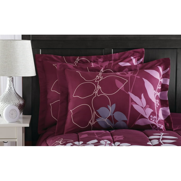 Mainstays kids purple butterfly coordinated bed in a bag deals