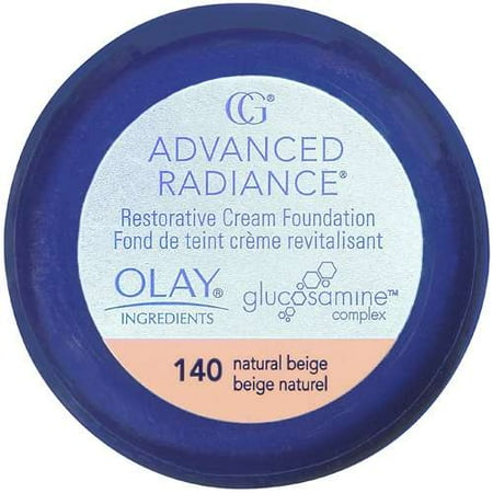 Cover Girl: 140 Natural Beige Advanced Radiance Restorative Cream Foundation Foundation, 28 ml