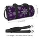 thumbnail image 2 of Easygdp Snowflake Gradient Purple Bolsa de Viaje, Bolsa de Mano, Bolsa de Gimnasio, Bolsa de Equipaje para Viaje, 2 of 5