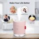 thumbnail image 4 of Humidificador ZHAOCHENG Snow Mountain funcionamiento silencioso 500 ml rosa, 4 of 4