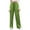 Green, variant on QHFBli Womens Pleated Wide Leg Palazzo Pants with Drawstring Casual Trousers