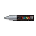 thumbnail image 2 of POSCA Paint Marker, PC-8K Broad Chisel, Silver, 2 of 2