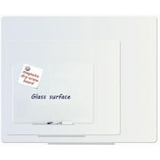 MasterVision 24 x 36 in. Magnetic Tempered Glass Dry Erase Board