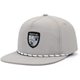 thumbnail image 1 of Popeye Golf Rope & Cord Lightweight Nylon Adjustable Snapback Hat Gray, 1 of 3