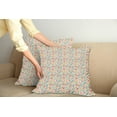 thumbnail image 2 of Ambesonne Love Throw Pillow Cover 2 Pack, Hearts in Retro Colors, 18", Multicolor, 2 of 5