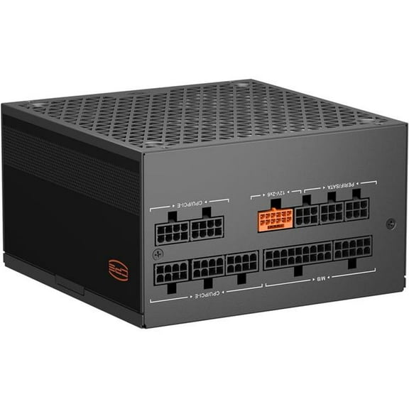 Pccooler YN1000 Power Supply - 1000W 80 Plus Gold Certified Fully Modular PCIe 5.1 & ATX 3.1 Gaming PSU, Black