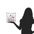 thumbnail image 6 of Patriotic Stars & Stripes Fur-Ever Cat Mini Embroidered Accent Pillow, 10" x 10", 6 of 7