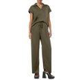 thumbnail image 1 of Elegant Women's Trousers Suit - Regular Fit, Spring Versatile Set, Machine Washable for Work & Weekend, 1 of 8