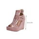 thumbnail image 4 of Nuevas sandalias de cuña Zapatos de mujer ahuecados con boca de pez de fondo grueso para mujer Wmkox8yii sa3577, 4 of 8