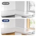 thumbnail image 3 of Moldura flexible en forma de cuarto redondo PATTENGO, 4 m, goma blanca, 3 of 7