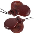 thumbnail image 3 of 1 Pair of Finger Castanets Small Simple Musical Castanets Musical Instrument Rhythm Toys for Kids, 3 of 5