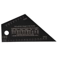 thumbnail image 2 of Fret Leveling Tool Guitar Bass Neck Fingerboard Measuring Ruler Stainless Steel Fret Rocker Guitar Luthier Tool, 2 of 10