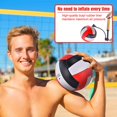 thumbnail image 3 of Pelotas ELKCIP de voleibol, 6 unidades oficiales, tamaño 5, blandas, para interiores y exteriores, 3 of 6
