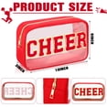 thumbnail image 2 of Bolsa de maquillaje Abbylike Cheer Clear Makeup Letter Bag Cosmetic, 2 of 6