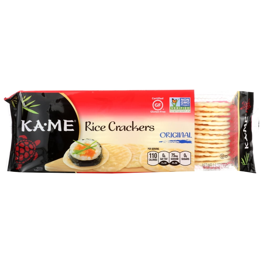 Ka'Me Rice Crackers Original, 3.5 Oz