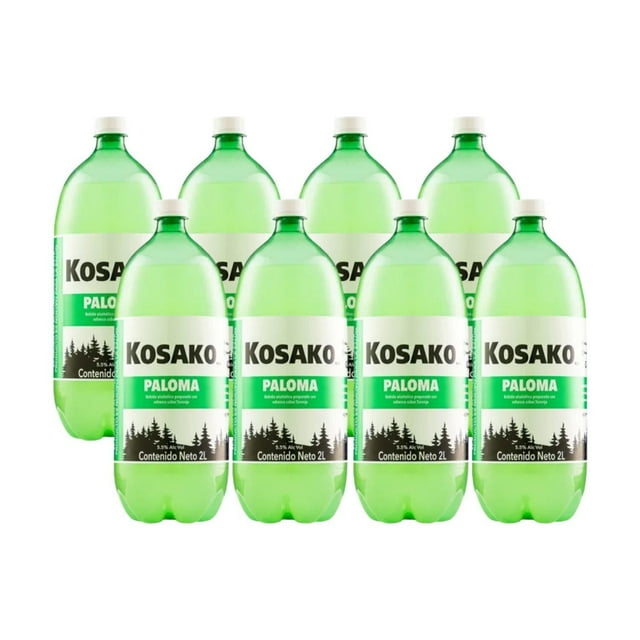 Pack de 8 Fusión Kosako Paloma Pet 2 L