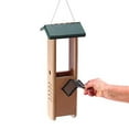 thumbnail image 4 of Birds Choice SNWP Peanut and Suet Nugget Bird Feeder, Woodpecker Bird Feeder, 1.25 Quarts, Taupe/Green, 4 of 9