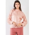 thumbnail image 5 of El Mirage Chiffon Bishop Sleeve Tie-neck Blouse Top, 5 of 8