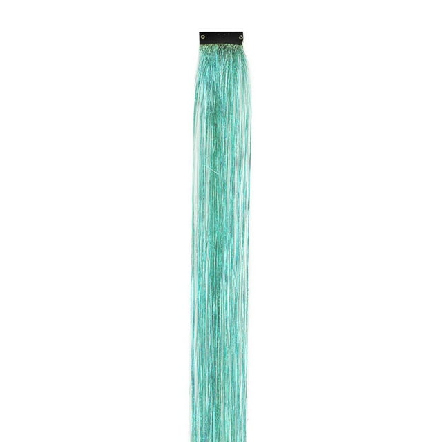 1Pcs Hair Tinsel Clip In Hair Extensions Bling Silk For Flare Strands Shining Sparking Hair