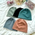 thumbnail image 6 of CoCopeaunt Autumn And Winter Pile Caps With Rolled Edges,Women With Korean Version Of Fashion Loose Thin Cold Cap, Baotou Knitting Wool Cap, 6 of 6