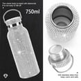 thumbnail image 4 of Botella De Agua De Diamantes De Imitación Termo Brillante De Acero Inoxidable 304 Con Cadena Frasco De Vacío De Diamantes De Imitación De Alta Gama Muyoka Hogar, 4 of 6